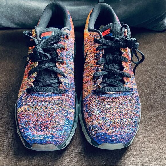 New NIKE FLYKNIT MAX Mens 8.5 US or Womens 10 concord crimson main image 8
